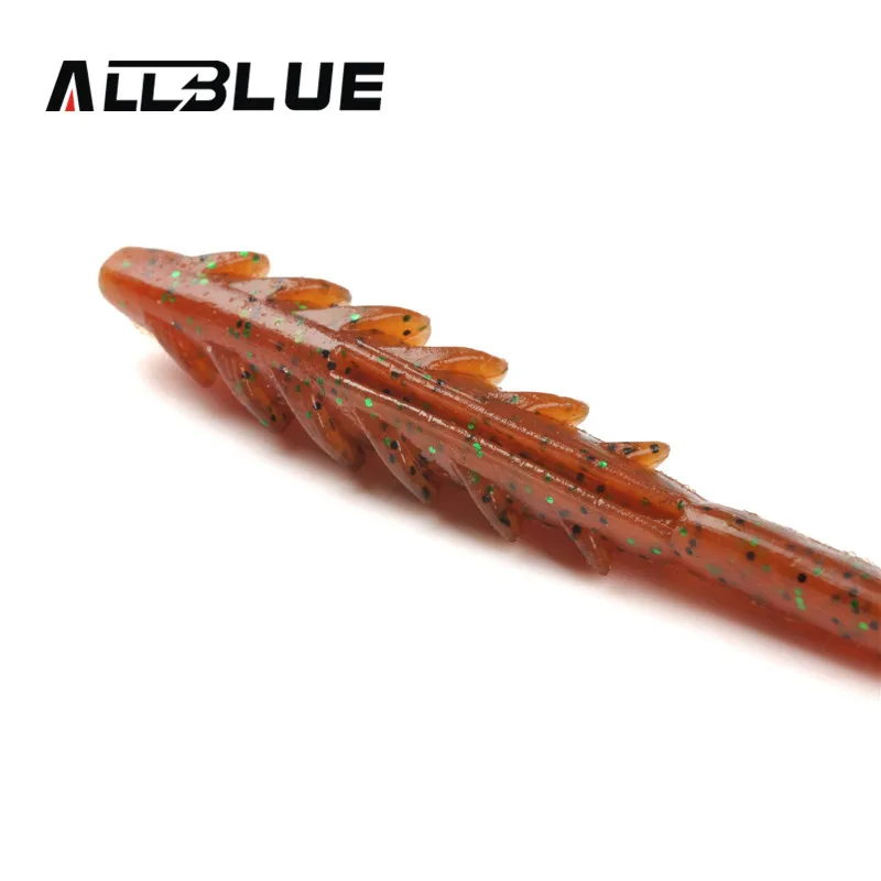 ALLBLUE соленая Рыболовная Приманка 10 шт./лот с солью 7 см/2 г искусственная Мягкая