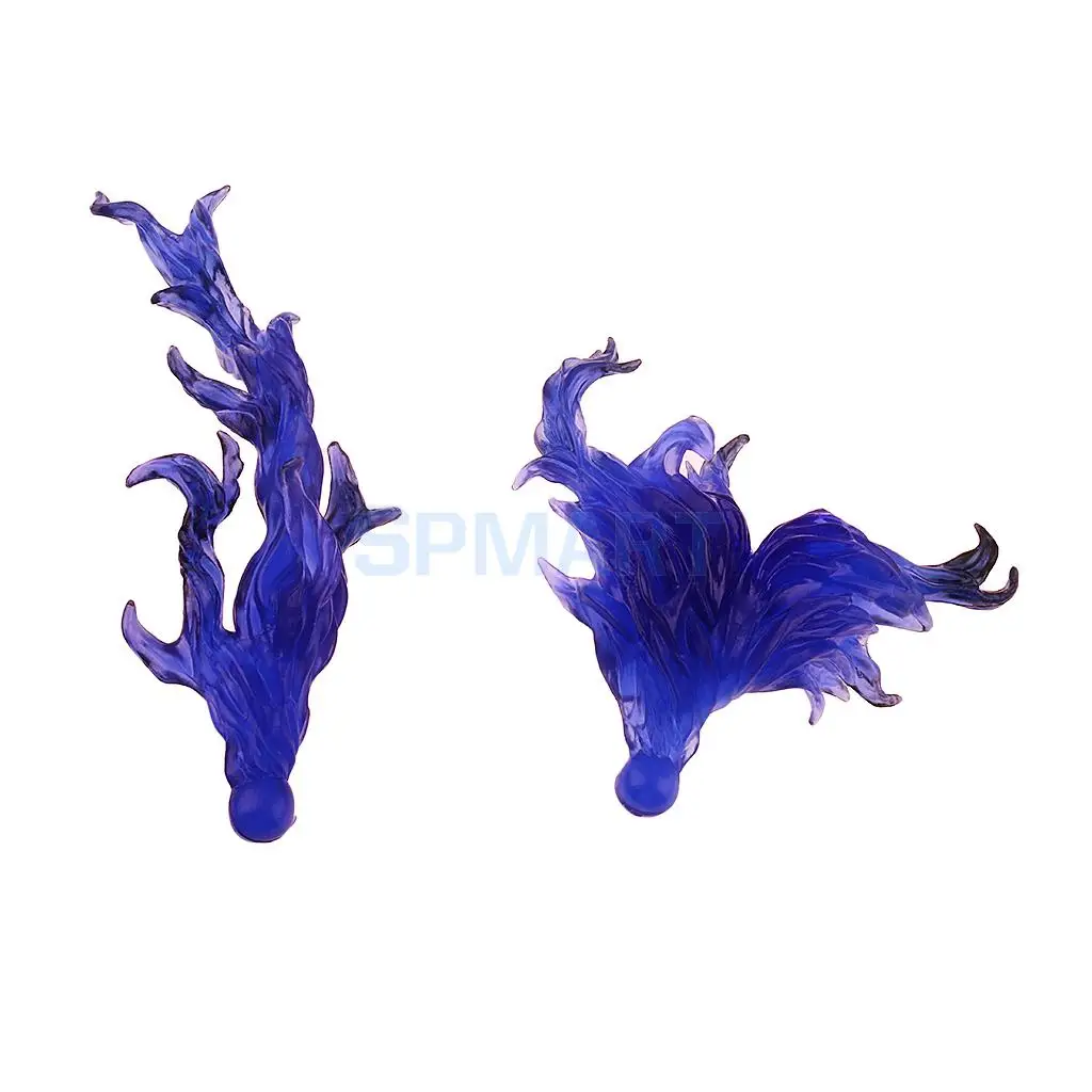 DIY Burning Flame Effect Action Figure Display Stand Support Holder for Gundam Bandai Saint Seiya