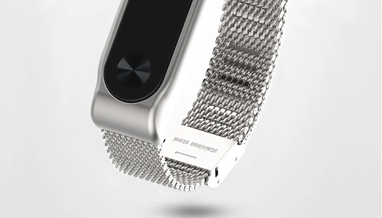 Mi jobs mi lanese металлический ремешок для Xiaomi mi Band 2 умные часы Безвинтовой браслет из нержавеющей стали mi band 2 Широкие ремешки