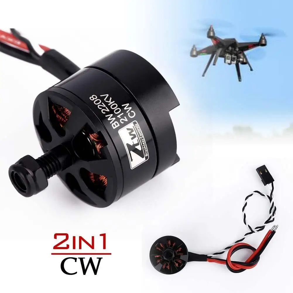 

1x Original ZTW Black Widow 2208 2100KV Motor w/ 18A ESC 2 in 1 CW Aircraft A676