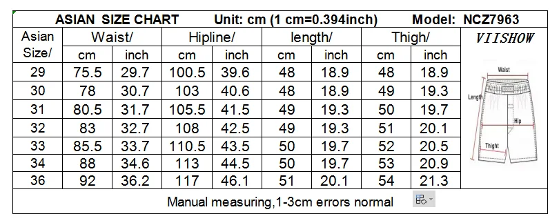 VIISHOW khaki Multi-pocket shorts men five trousers summer new male casual short trousers Men's Tooling shorts KD2201192