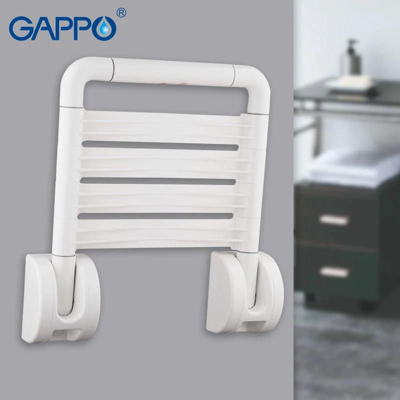 

GAPPO Wall Mounted Shower Seats bathroom folding chair Shower Folding Seat bath folding bench shower Stool toilet