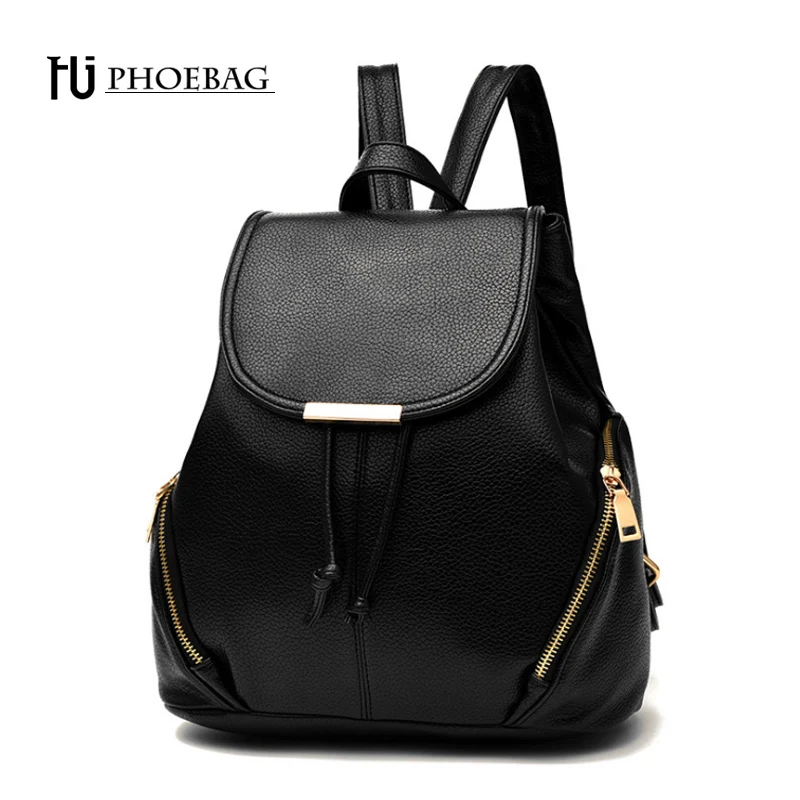 

HJPHOEBAG Female Backpack High Quality PU Mochila Escolar School Bags Teenagers Girl Top-handle Backpacks Herald Fashion HJ-346