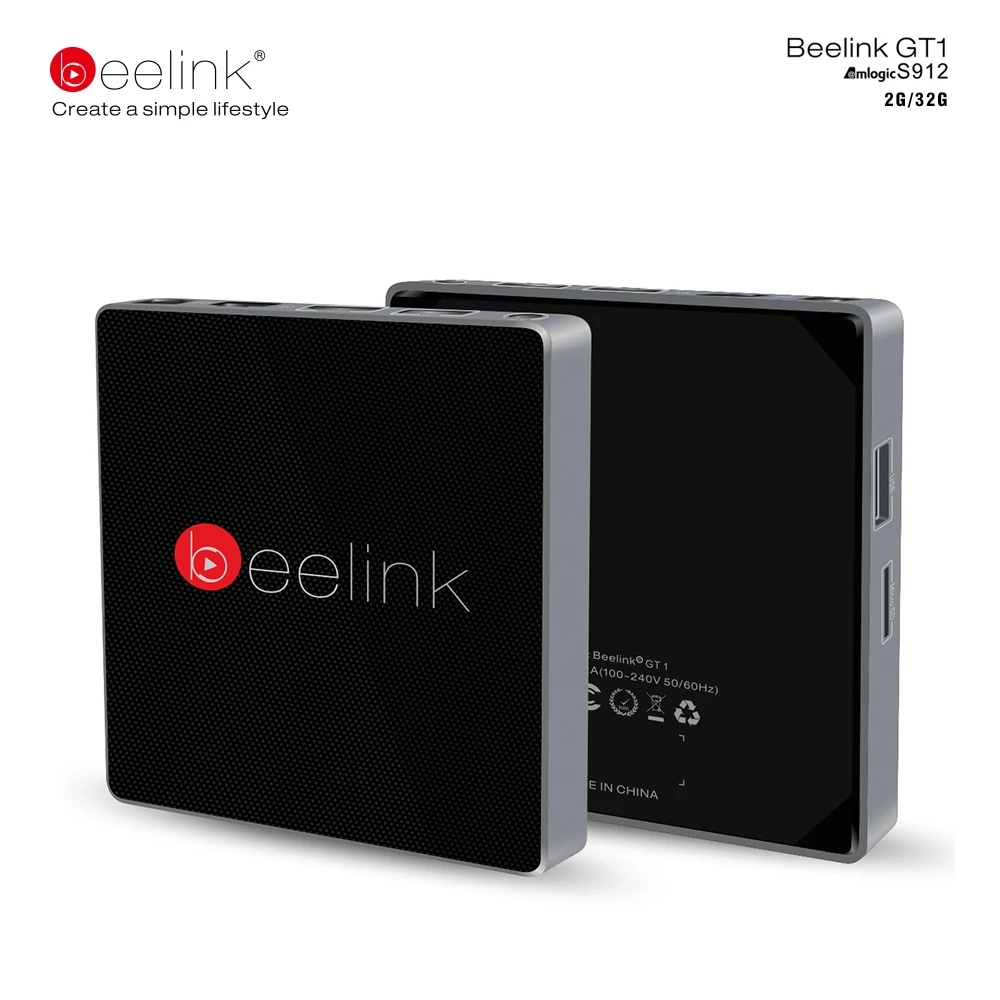 Prix pour Beelink GT1 TV Box Amlogic S912 Octa base Android 6.0 2.4G 5.8G double WiFi Bluetooth 4.0 2G DDR3 RAM 32G eMMC ROM Smart TV BOÎTE Prix pour Beelink GT1 TV Box Amlogic S912 Octa base Android 6.0 2.4G 5.8G double WiFi Bluetooth 4.0 2G DDR3 RAM 32G eMMC ROM Smart TV BOÎTE