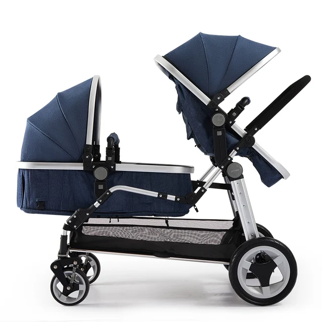 Twin Stroller Baby Carriage For Twins Prams For Newborns Super luxury
