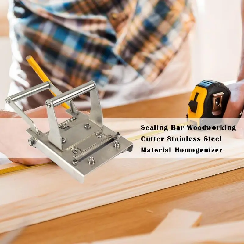 

Stainless Steel Portable End Cutter Edge Banding Trimmer Woodworking Tool