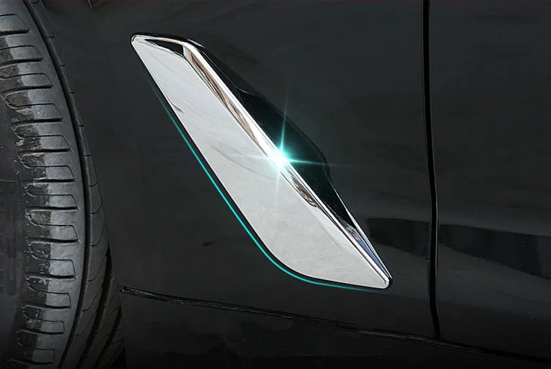 2 шт. хромированные накладки на вентиляционные отверстия для BMW G30 G38 New 5 series 2017