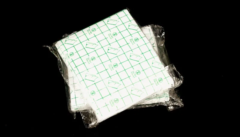 100 Pcs 1010cm Waterproof Transparent Tape PU film Medical Adhesive Plaster Anti-allergic Wound Dressing Fixation Tape (12)