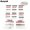 MCIGICM 1N4148 1N4007 1N5819 1N5399 1N5408 1N5822 FR107 FR207 diode,Electronic Components Package,Diode Assorted Kit ► Photo 1/5