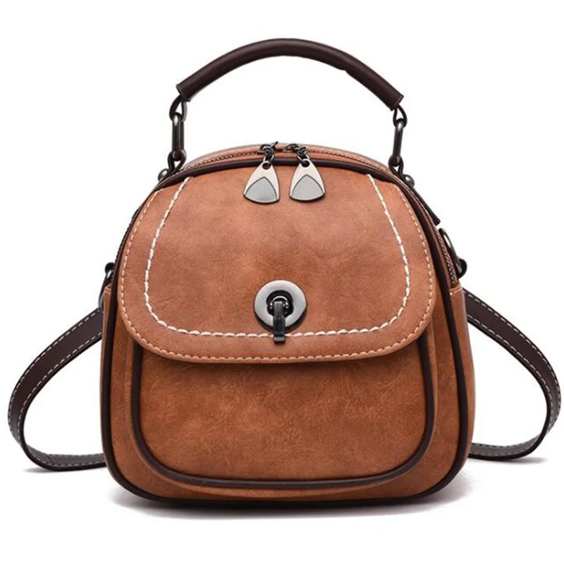 

BEAU-Litchi Lock Buckle Pouch Female Shoulder Bag Shell Pouch Diagonal Package