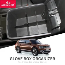

Smabee Car Armrest Box Interval Storage Box Fit for VW ATLAS TERAMONT and Cross Sport 2018 -2021 Accessories Tidying Storage Box