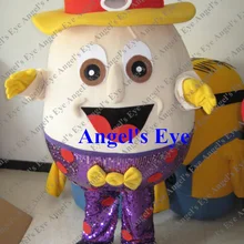 Mr. egg Маскоты Костюм Партии питания Взрослый Размеры Carnival Пасха Маскоты te нарядное платье sw1304