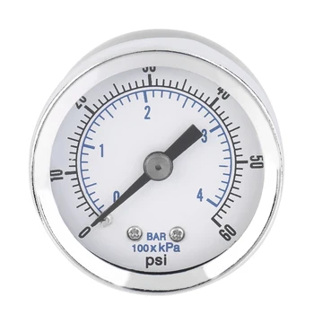 

Hot ACEHE 1/8'' NPT Air Compressor Hydraulic Pressure Gauge 0-60 PSI Back Mount Worldwide Store Dropshipping