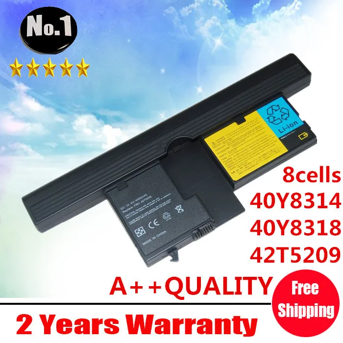 Prix pour En gros Nouveau 8 cellules batterie d'ordinateur portable POUR ThinkPad X60 X61 Tablet PC Série 40Y8314 40Y8318 42T5209 42T5204 livraison gratuite Prix pour En gros Nouveau 8 cellules batterie d'ordinateur portable POUR ThinkPad X60 X61 Tablet PC Série 40Y8314 40Y8318 42T5209 42T5204 livraison gratuite
