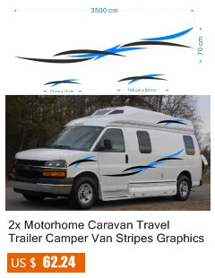 Американский орел FULL WING graphics Camper Van Boat RV Motor Home Truck Window виниловые графические наклейки для автомобиля