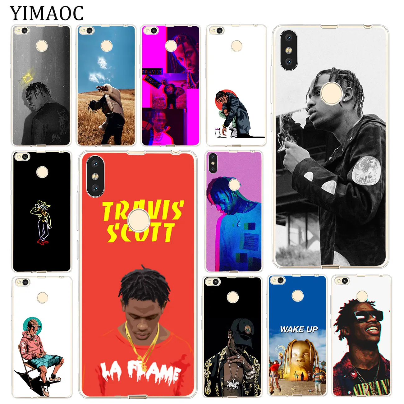 

YIMAOC Travis Scott Soft Silicone Phone Case for Xiaomi Mi 9 9T CC9 CC9E A3 Pro 8 SE A2 Lite A1 pocophone f1 MiX 2S MAX 3 MI9