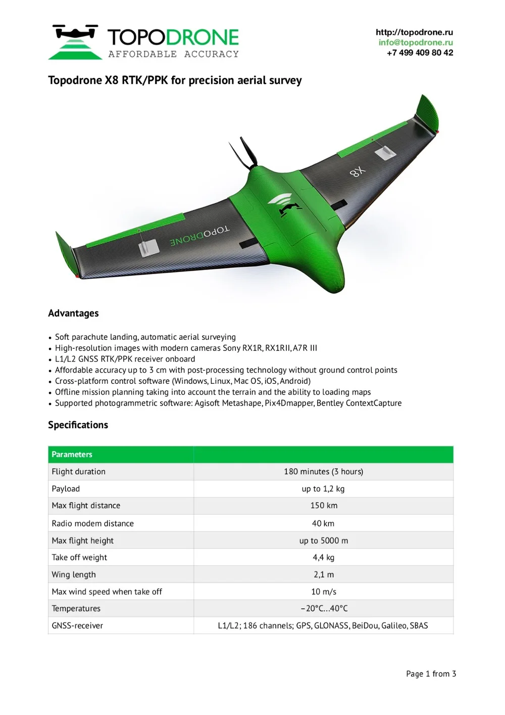 Topodrone X8 RTK PPK_1