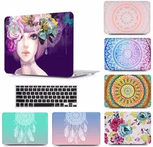 Laptop Design Pattern Protective Hard Shell Case Keyboard Cover Skin For 11 12 13 15″ Apple Macbook Air Pro Retina Touch Bar LS