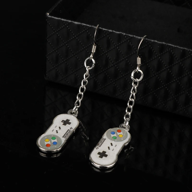 

Game Controller Pendants Earrings for Women Ear Hoops