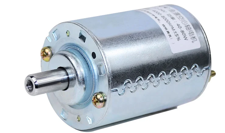 DC12V24V36V220V 40 Вт-350 Вт 3500RPM3800RPM7000RPM двойной шаровой подшипник мотор шпиндель токарный станок шарик машина высокая мощность двигатель Поплавковый двигатель