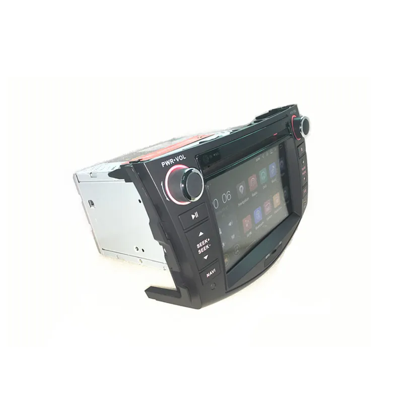 Top Android  Car Radio DVD for Toy ota RAV4 2005-2011 with steering wheel Support steering function DAB GPS Navigation Radio FM 3
