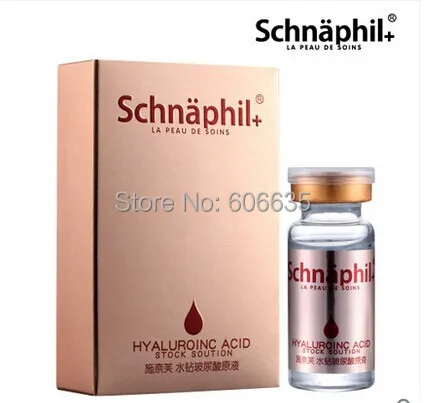 

Schnaphil Hyaluronic Acid Liquid10ml X 3 Bottles Snail Pure Extract Moisturization Whitening Rejuvenation Face Care Cream Serum