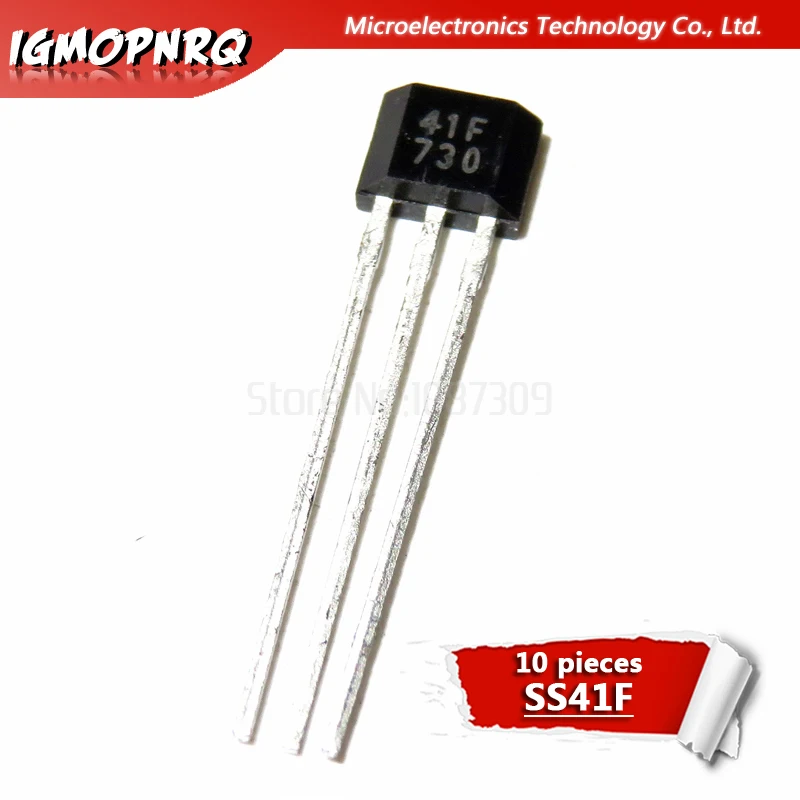 10pcs 41F 0H41 SH41 SS41F S41 Bipolar Hall Element Sensor Motor Electric Car Motor Hall Sensor new original