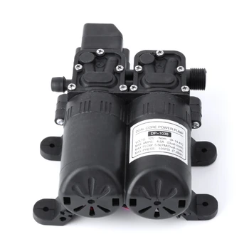 

Dual Core Power Water Pump DC 12V Auto High Pressure Diaphragm Water Pump For Boat Caravan Marine Motor Pump