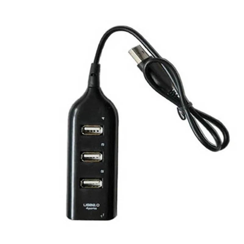 

tablets notebook Hi-Speed Mini USB 2.0 Hi-Speed 4-Port Splitter Hub Adapter USB Hub For PC Computer Notebook 2018 New Arrivals