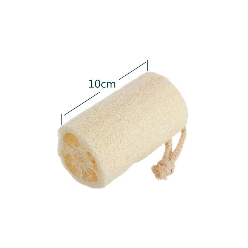 Натуральная Мочалка для ванны губка для душа Loofa Spa сообщение тело скруббер Luffa удаление раздражений аксессуары для ванной комнаты