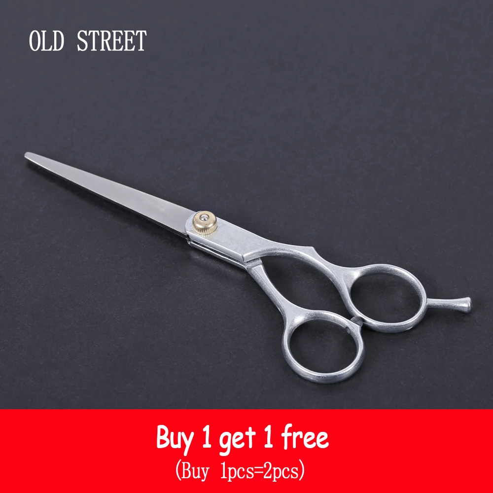 

6 inch Stainless Steel Cutting Thinning Styling Tool Hair Scissors Salon Hairdressing Shears Regular Flat Teeth Blades