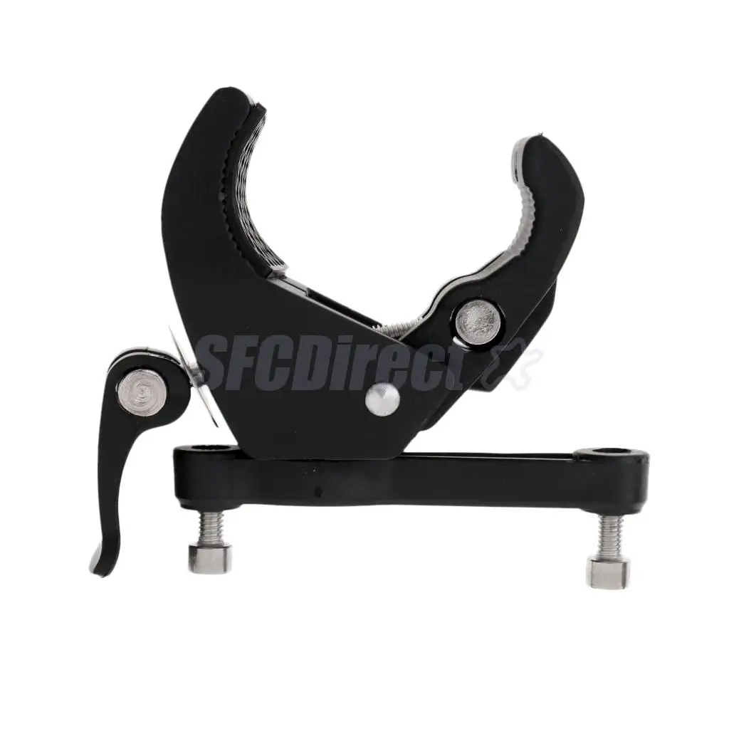 Clamp On Bike Bicycle Water Bottle Cage Holder Clip Seat Post Bracket Mount +  Flashlight Torch Lamp Mount Clamp Stand Holder