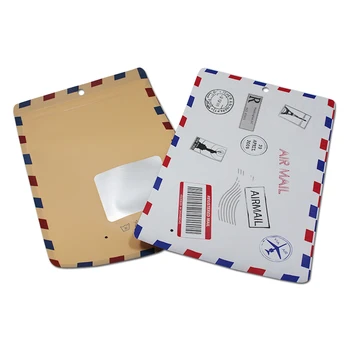 

40Pcs/Lot Retail 17*24.8cm Aluminum Foil Underwear Storage Bag With Window Zip Lock Reclosable Mylar Metallic Flat Package Pouch