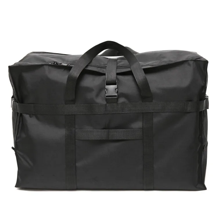 Унисекс 120L Водонепроницаемая дорожная сумка для женщин, высокое качество, сумка-Органайзер для багажа, Мужская большая Вместительная дорожная сумка-тоут, складная дорожная сумка - Цвет: big black
