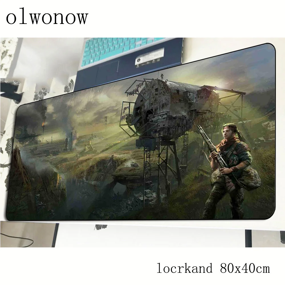 Коврик для мыши stalker 80x40 см милые коврики лучший игровой коврик большой