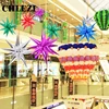 12pcs Explosion star balloons Birthday party opening ceremony Wedding decoration Water drop cone Foil balloons Party Supplies ► Photo 2/6