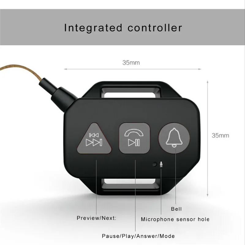 VENSTAR S404 Велоспорт Спорт Портативный Bluetooth Динамик FM радио Водонепроницаемый мини колонка с Велосипедный звонок, пульт управления, крепеж на велосипед