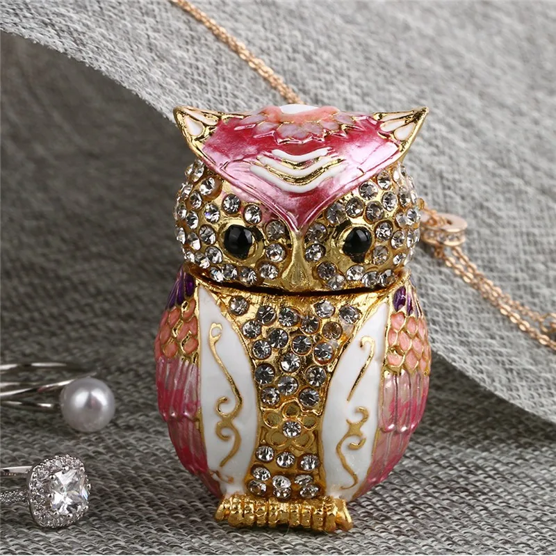 H & d trinket caixa articulada mão-pintado