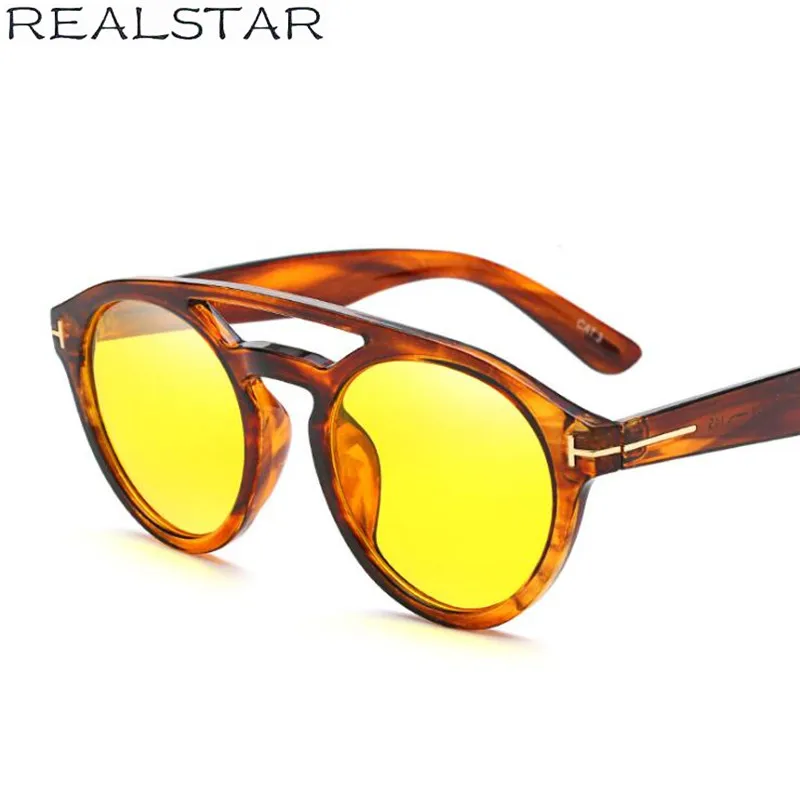REALSTAR Tom модные солнцезащитные очки для женщин фирменный дизайн Ретро стиль