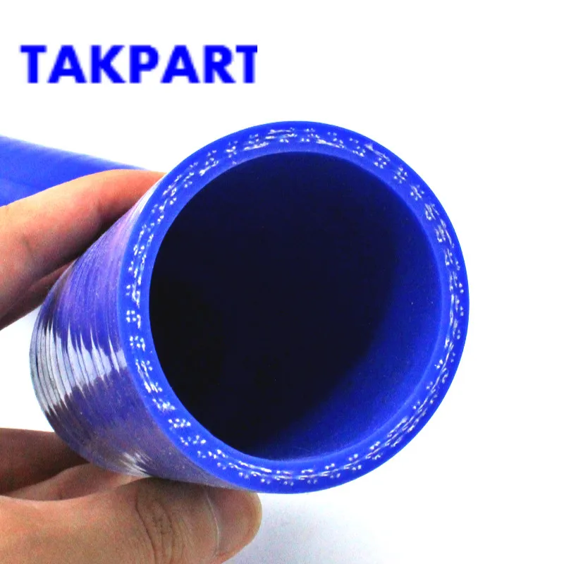 TAKPART Silicone Intercooler Egr Hose Tdci Turbo Boost Pipe 1222831 for Mondeo Black