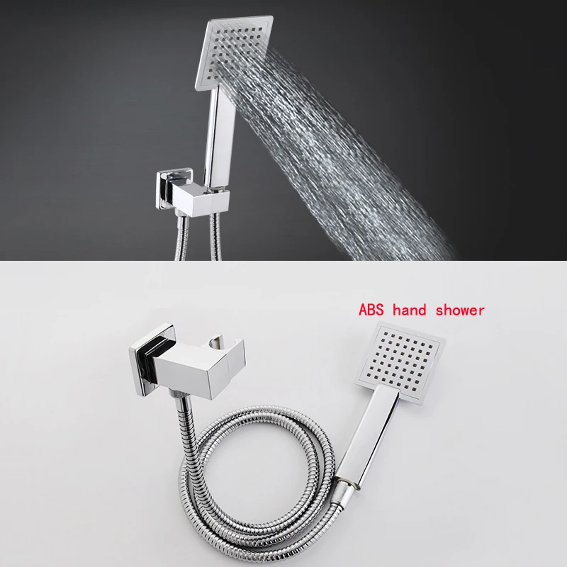  becola Thermostatic Shower set LED temperature and digital display shower system faucet Wall Mounte - 32826480391