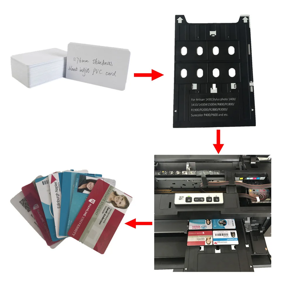 200 шт./лот ПВХ для струйной печати для принтеров Epson T60 T50 R280 R380 A50 P50 R260 R265 R270 R285 R290 R680