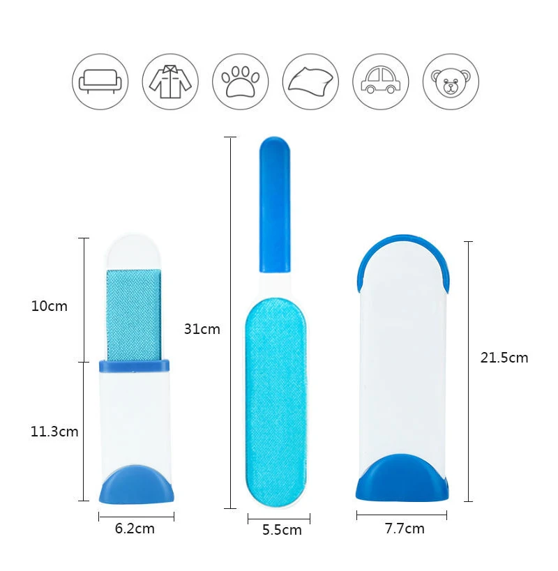Статическая щетка Волшебная меховая Чистящая Щетка многоразовая Волшебная для удаления ворсинок и пыли шерсть домашних животных Кошки статическая портативная щетка щетки для чистки одежды