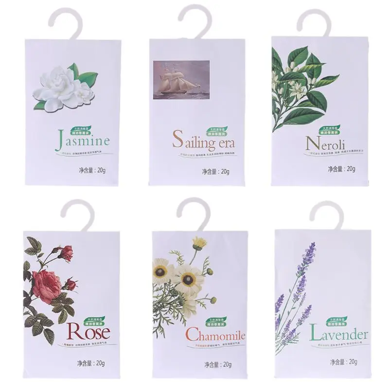 

Beautiful workmanship Sachets Scented Hanging Fragrance Bags Wardrobe Clothes Drawer Car Air Freshener Home Office