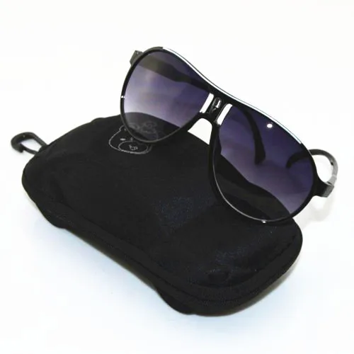 Распределительные кубики с Отделом для солнечных очков детские очки авоатор Пилот солнцезащитные очки мальчики девочки дети детские очки UV400 - Цвет линз: Черный