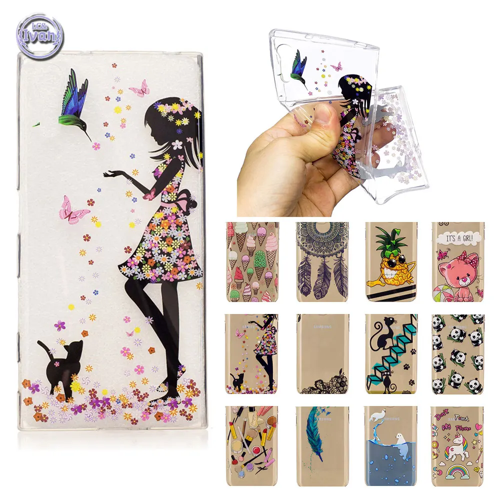 Чехол для Sony Xperia XZ X Z ZX F8332 F8331 601SO SO-01J Мягкий ТПУ чехол телефона защита F 8332 8331 SO 01J