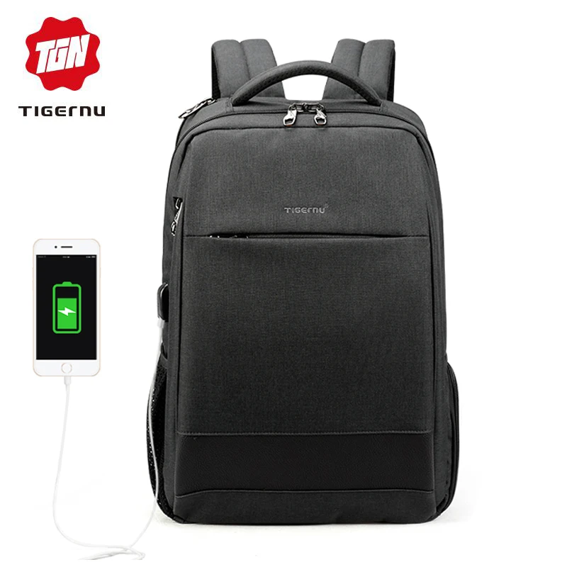Buy 2018 Tigernu male 15.6 laptop backpack usb