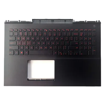 

Free Shipping!!! 1PC Original New Laptop Shell Cover C Palmrest with Keyboard For Dell INSPIRON 15-7000 7566 7567