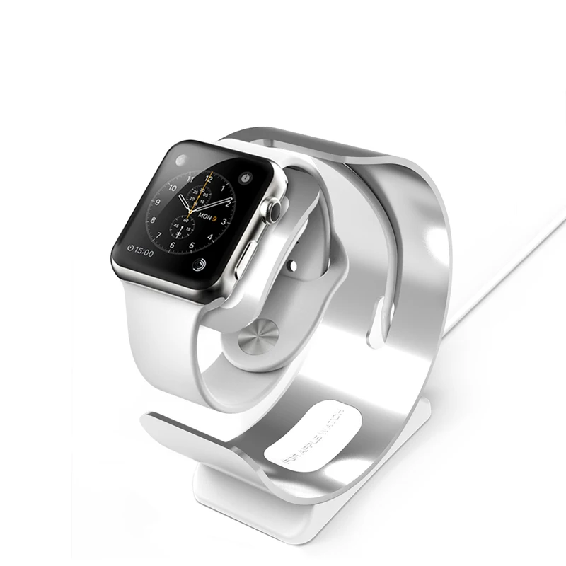 Изысканный алюминиевый кронштейн для зарядной станции apple watch подставка