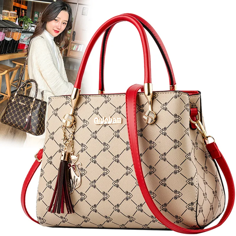  2019 Luxury Handbags Women Bags Designer Brand Women Leather Bag Handbag Sac A Main Shoulder Bag fo - 32969308675
